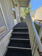 View of staircase