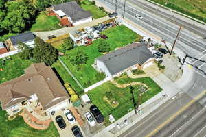 Aerial view of property's location