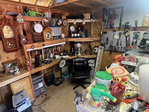 View of storage area