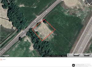 Map / location with property parcel outlined