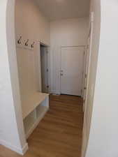 Mudroom from garage enterance.