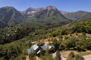 Views of the back side of Timp and Stewart Falls