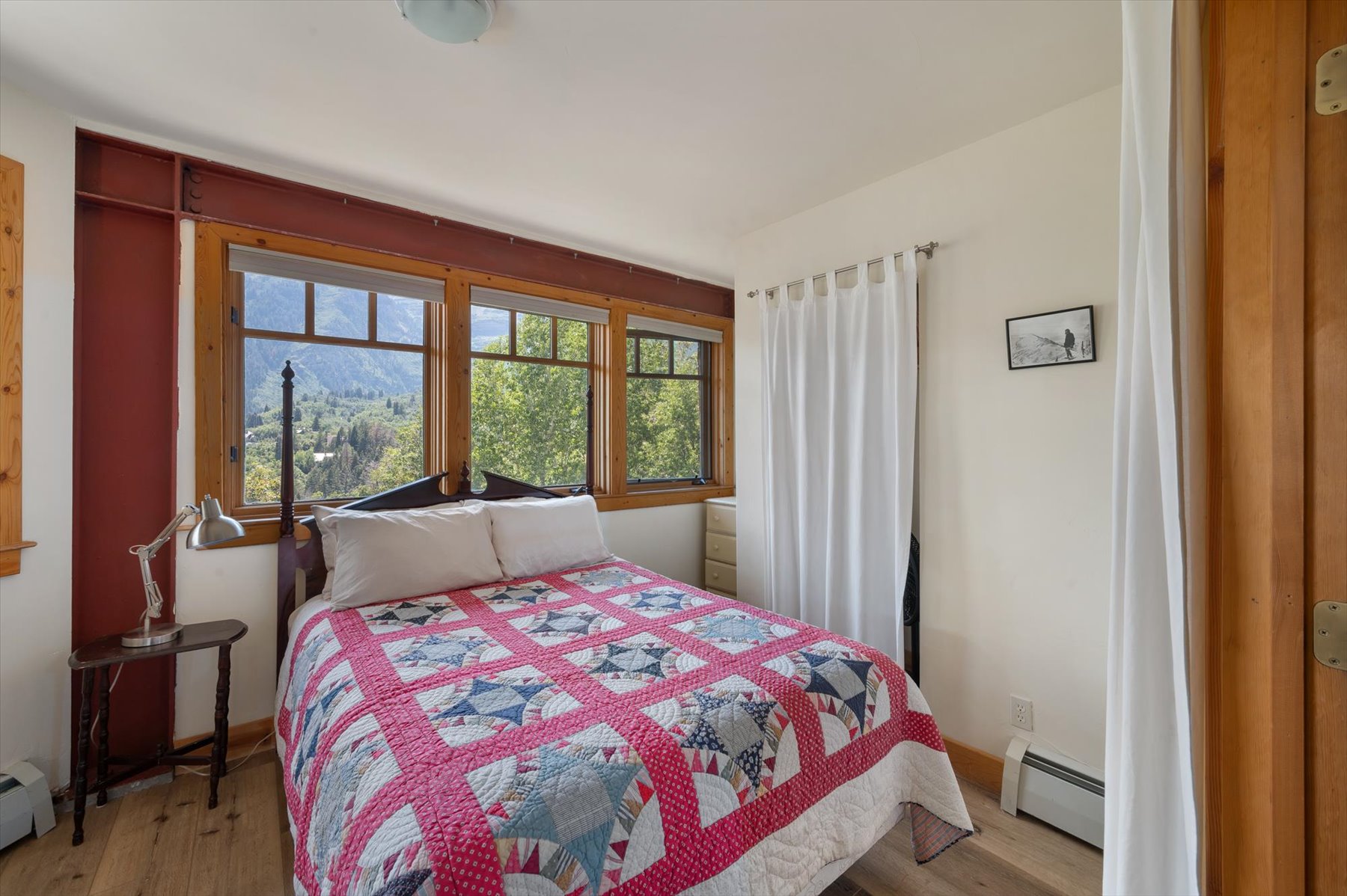 Bedroom with great views
