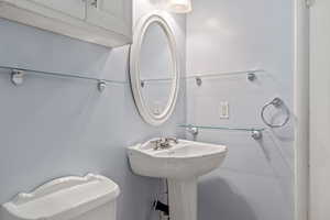 View of bathroom