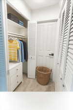 View of closet
