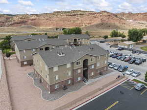 Bird's eye view of mountains