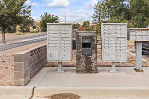 View of home's community with mail area