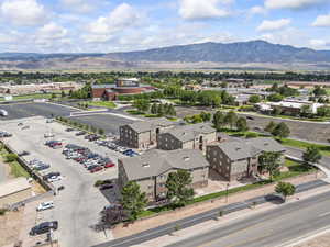 Drone / aerial view of mountains