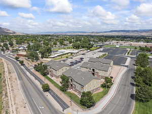 Bird's eye view of mountains