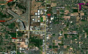 Map / location with property boundaries highlighted