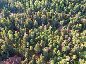 Aerial view of property and surrounding area