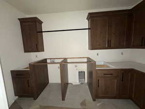 custom Laundry room with sink