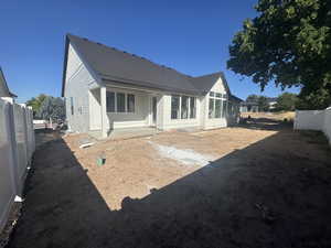 Rear Elevation of Home