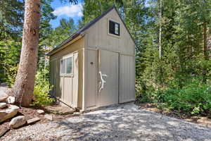 View of shed