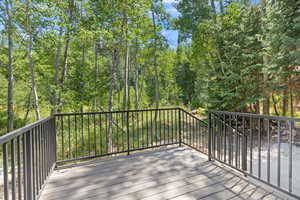 View of deck