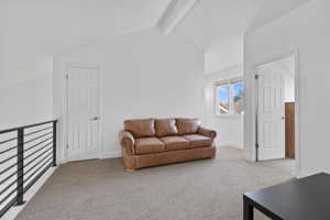 Lots of Storage & Light with Vaulted Ceilings & New Metal Railing