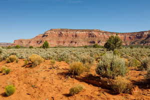 View of mountain background