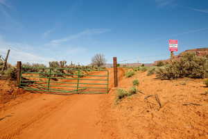 View of gate