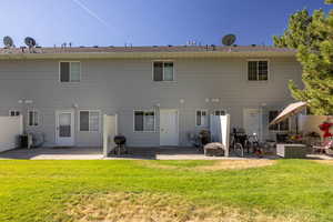 Back of house featuring a patio area