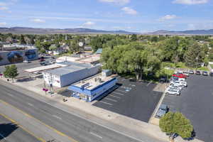 Drone / aerial view of mountains