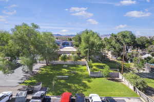 View of community featuring a mountain view