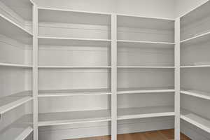 View of storage area