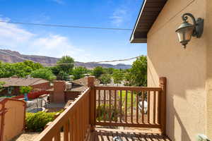 Deck view from Primary Bedroom