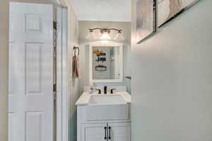 Half bath on main level