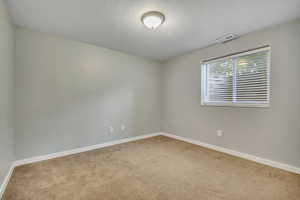 Basement bedroom