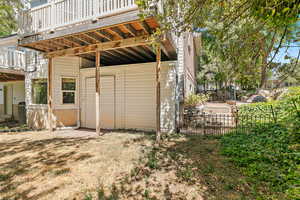 Rear view of house featuring a patio area