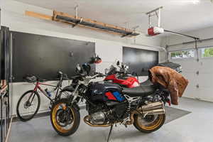 Extra depth garage