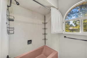 Full bath with  shower combination