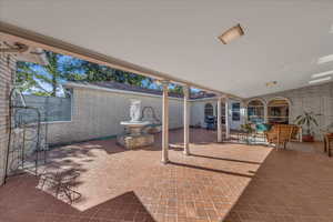 View of patio / terrace featuring grilling area