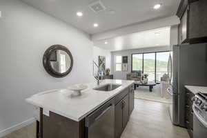 Prep, host, or hang out-this kitchen was built to handle it all in style. *model home