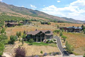 Aerial view of property's location with Powder Mountain views