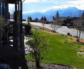 professionally landscaped with irrigation systems.