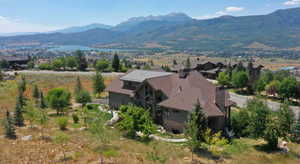 Pineview and Snowbasin Views to the south are stunning and change every day.