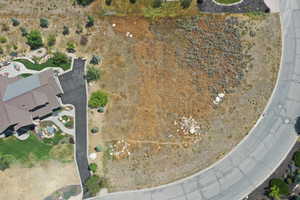 Aerial view of property's location