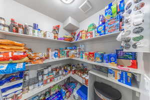 View of storage area