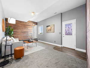 Walkout basement family room