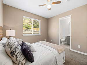 2nd primary bedroom with ensuite bathroom