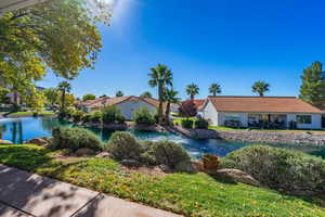 Water View from back patio