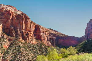 View of mountain backdrop