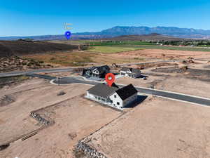 View of rural area with mountains
