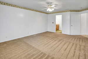 Huge primary bedroom