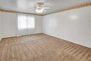 Huge primary bedroom
