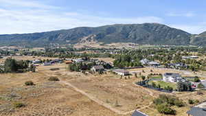 View of mountain background