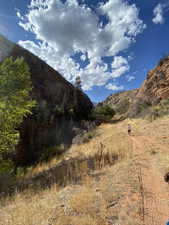 View of mountain backdrop