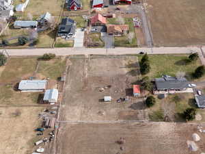 Aerial view of property's location