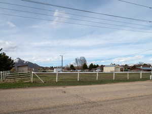 View of yard with a view of rural / pastoral area